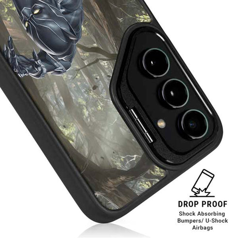 Marvel Black Panther In the Jungle Galaxy S25 Ultra Kickstand Case